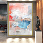 Collage of Textures 3 Abstract Painting with Raw Creativity WINK196