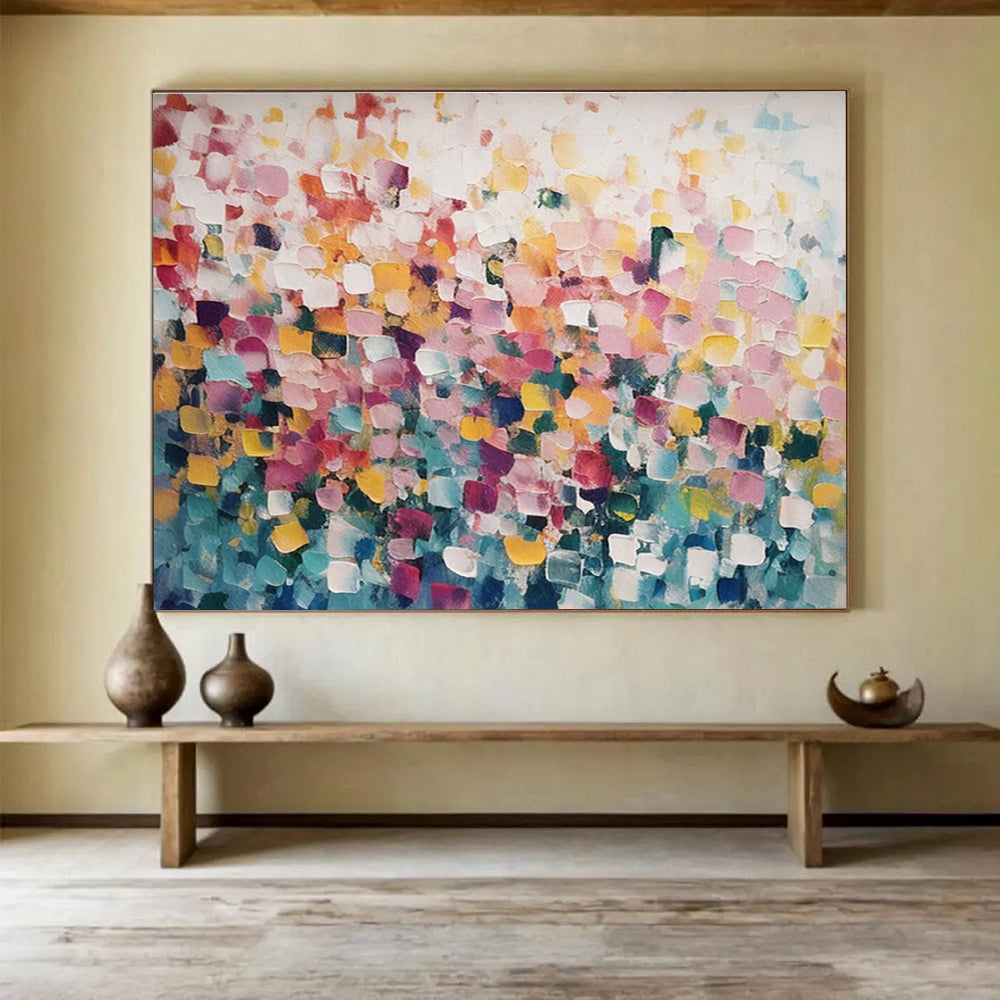 Rainbow Dot Abstract Painting for Art - Lovers’ Studios YHT162