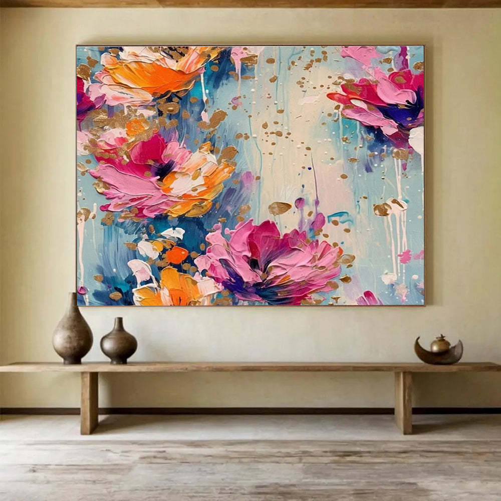 Colorful 3D Innovation Abstract Painting for Contemporary Art Galleries YHT307