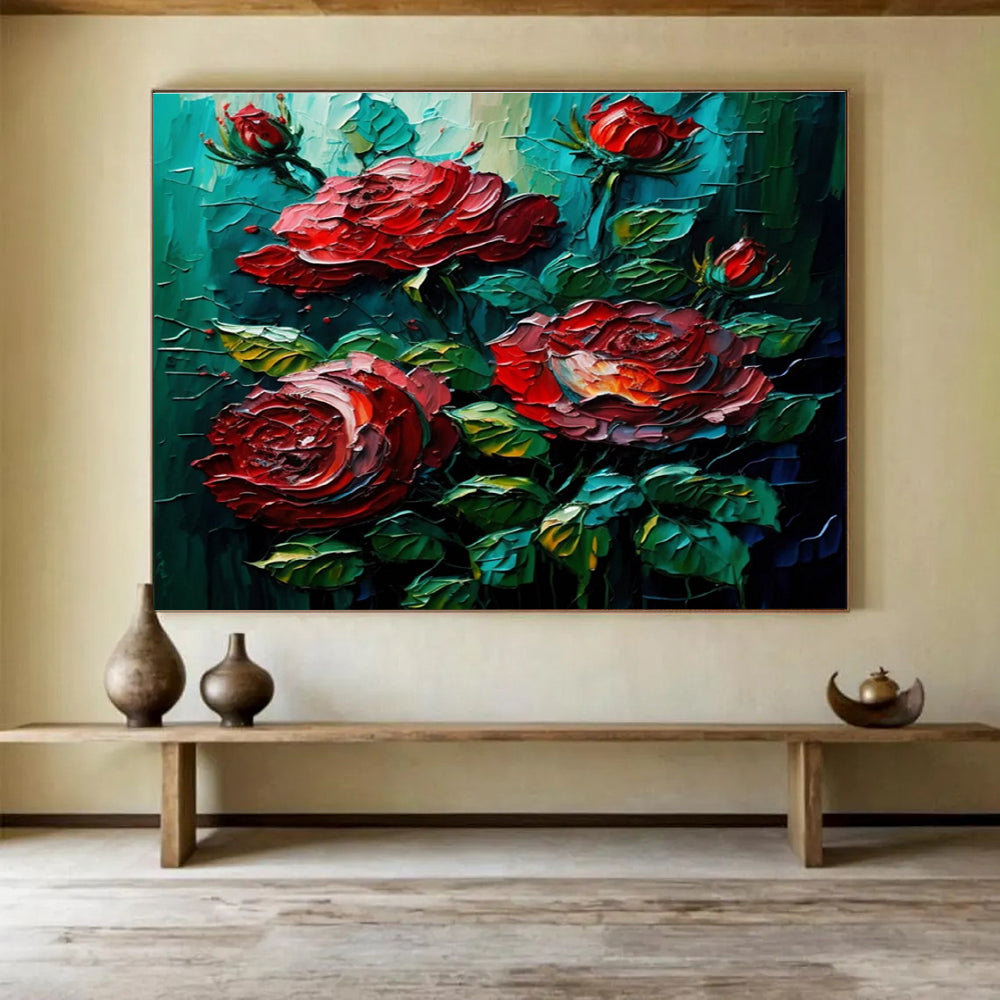 Sea Wave Power Abstract Painting for Nautical - Themed Home Theaters YHT306