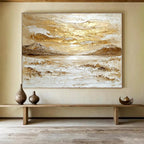 Gold - Textured Landscape  Opulent Natural Serenity ABS073