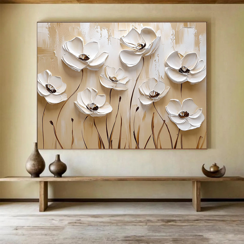 White Flower Field - a Symbol of Purity ABS005