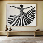 Dancing Silhouette - Grace in Motion ABS020
