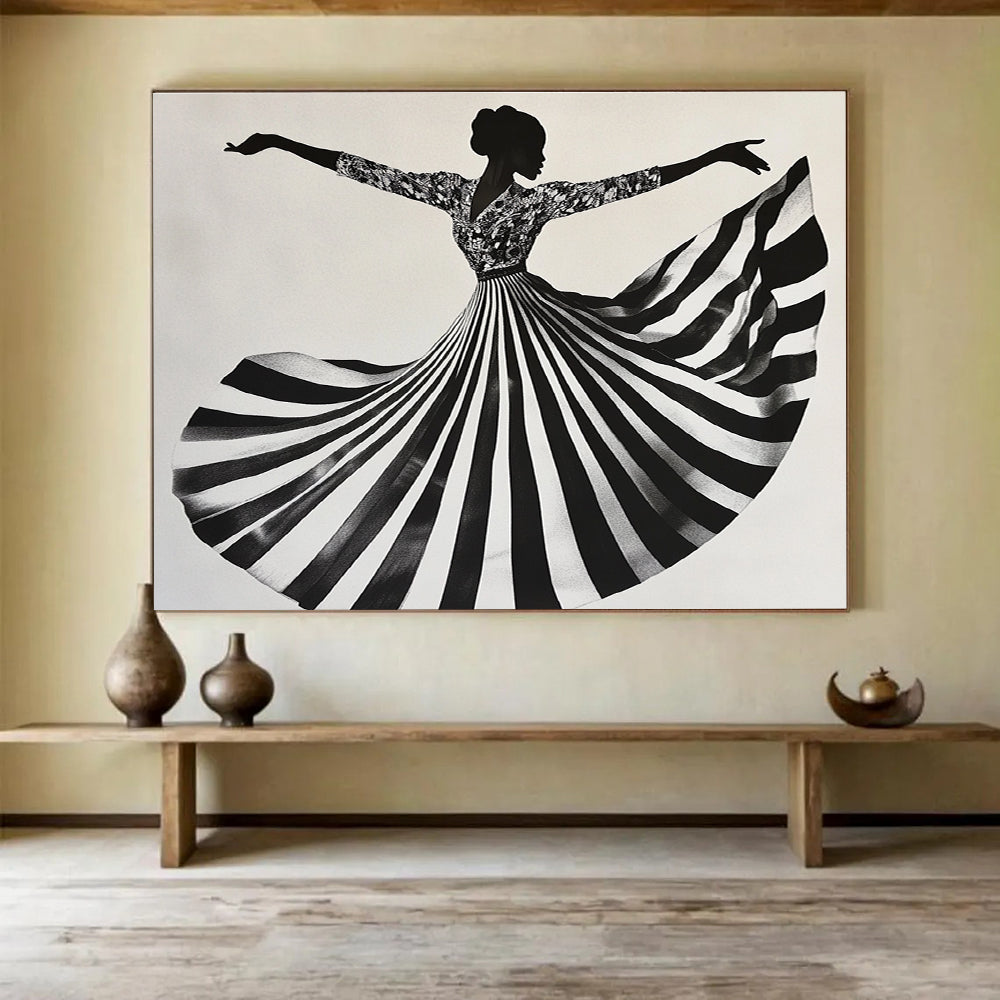 Dancing Silhouette - Grace in Motion ABS020