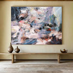 Vivid Chaos Abstract Painting for Creative Art Studios YHT151