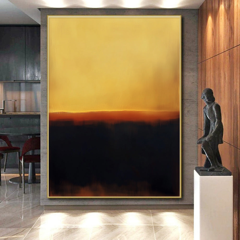 Gradient Abstract Painting with Timeless Serenity WINK779