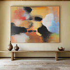 Soft - hued Abstract Art for Sophisticated Spaces ABS002