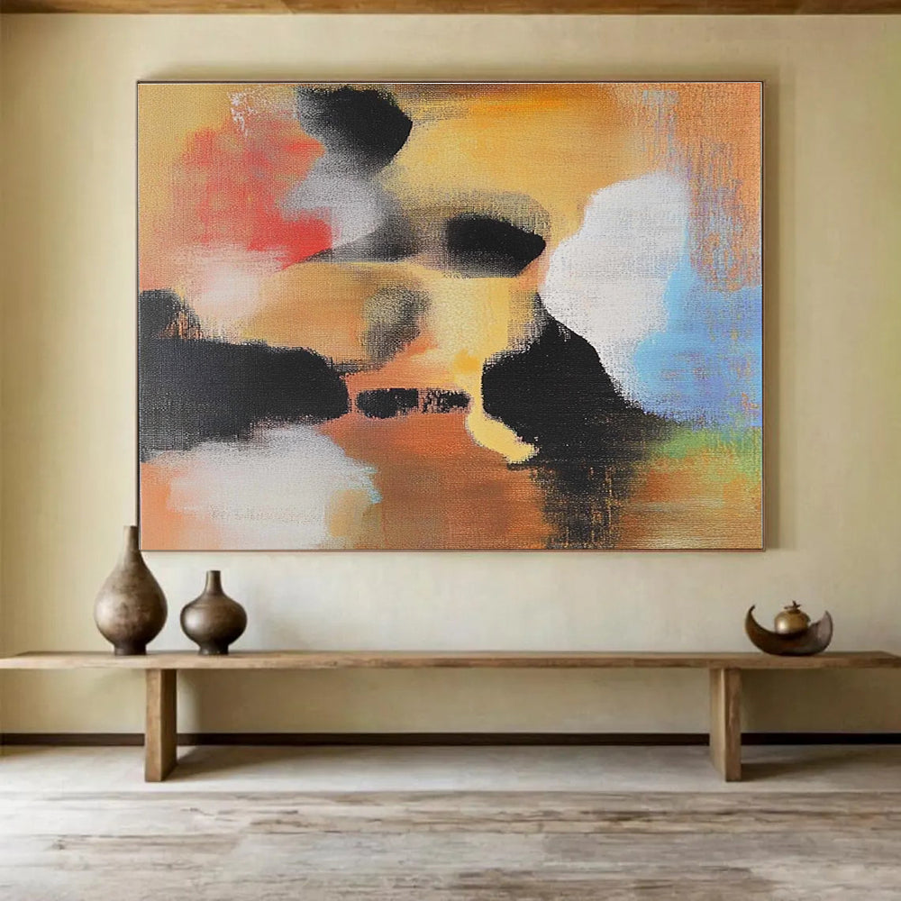 Soft - hued Abstract Art for Sophisticated Spaces ABS002