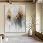 Abstract Tree Landscape Painting for Modern Country Home Interiors GAB1173