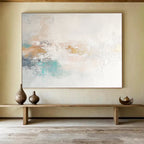 Soft Color Abstract Texture with Subtle Hues Abstract Painting ABS367