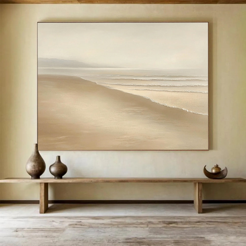 Minimalist Beach - Serene Simplicity ABS016