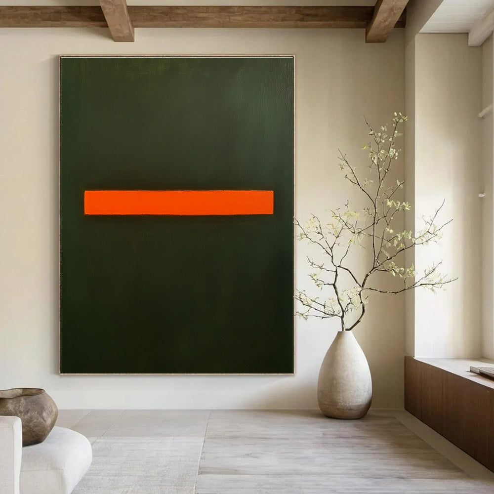 Bold Color Block Art Abstract Painting for Contemporary Spaces GAB1394