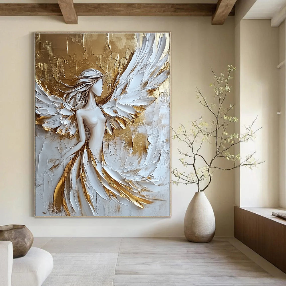 Handmade Large Custom Abstract Painting for Bedroom & Living Room GAB1519