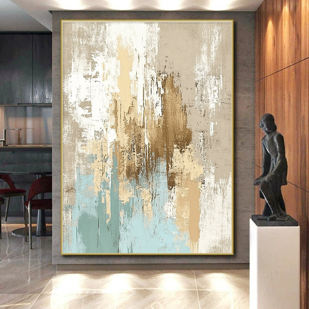 Soft Tones Abstract Painting with Gentle Tranquility WINK335