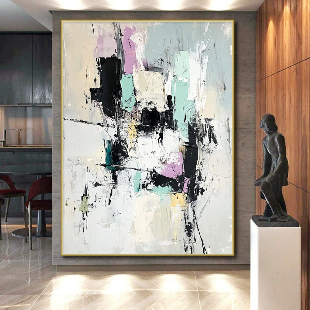 Colorful Abstract Fusion Painting with Energetic Diversity WINK456