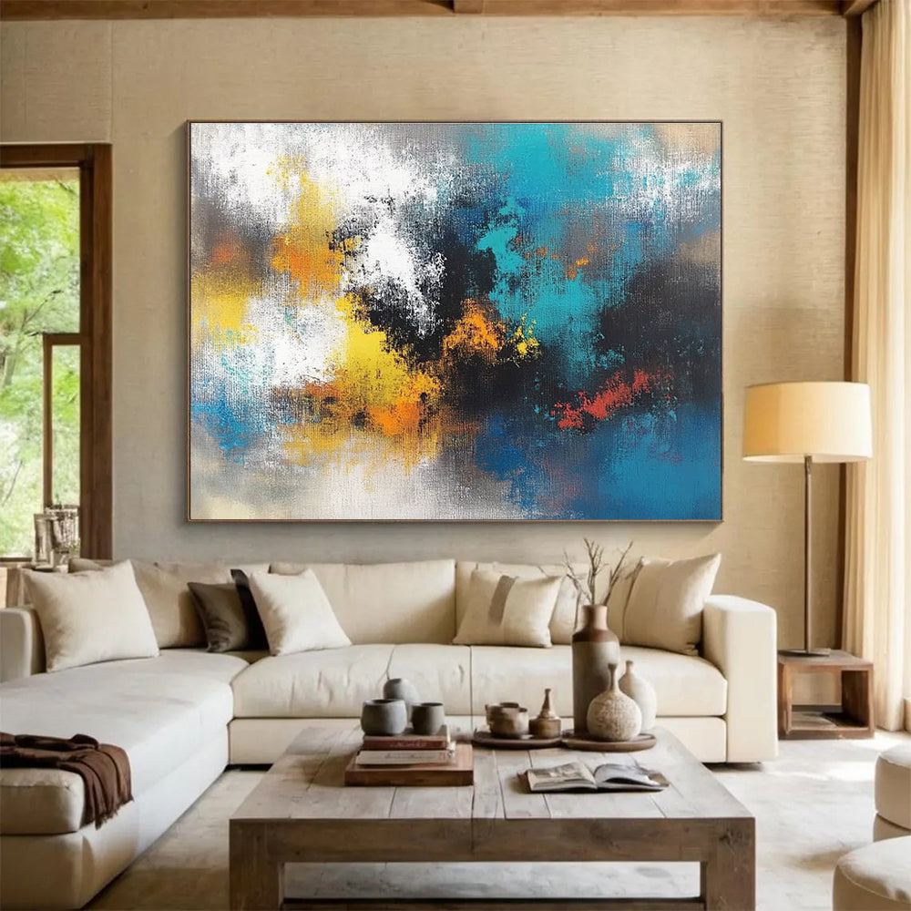 Abstract Color - Blend Artistic Wall Decor ABS001