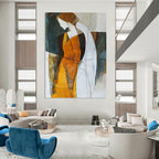 Abstract Figures in Color Painting for Modern Living GAB0716