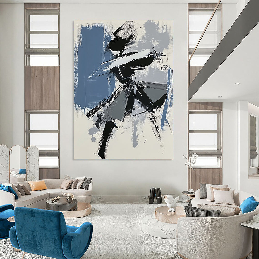 Abstract Dancer Painting for Bohemian - Style Living Rooms GAB1316
