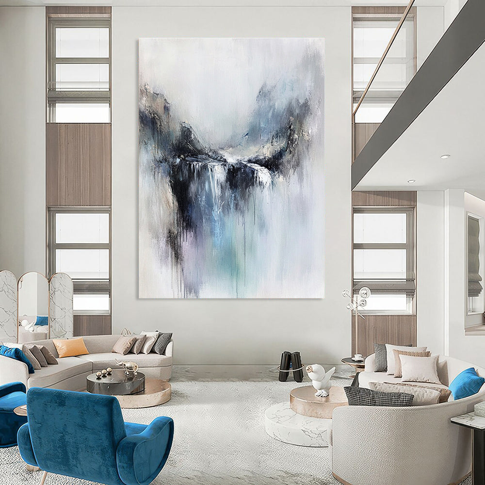 Waterfall Abstract - Ethereal Landscape Art GAB0547