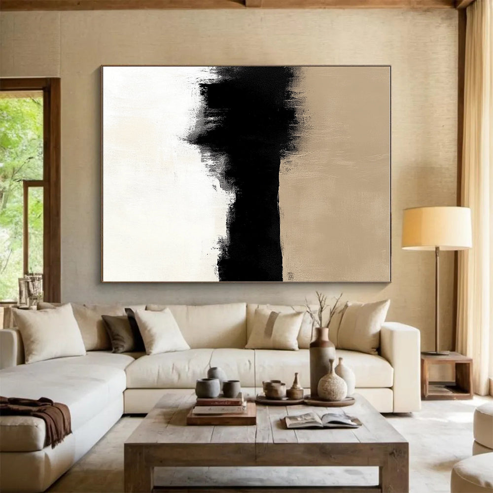 Minimalist Color Field Abstract Painting with Subtle Power WINK159