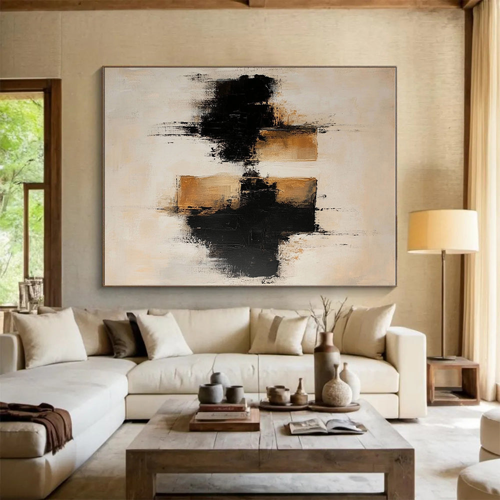 Reflection Abstract Painting with Ethereal Mystery WINK775