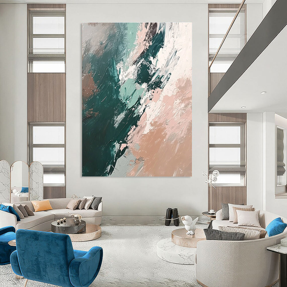 Abstract Brushstrokes Expressive Abstract Painting for Artistic Interiors GAB1484
