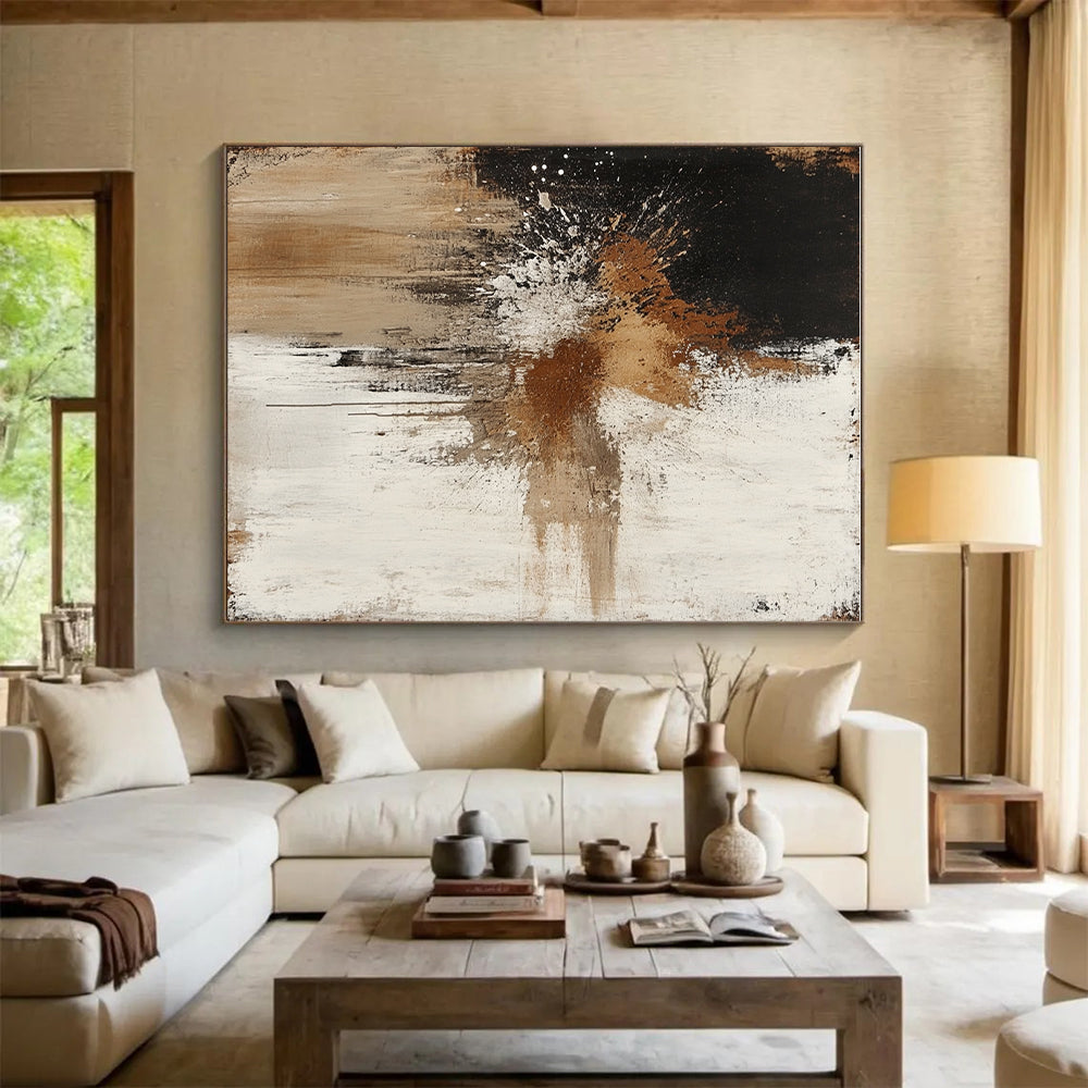 Splash Abstract Painting with Dynamic Energy WINK773