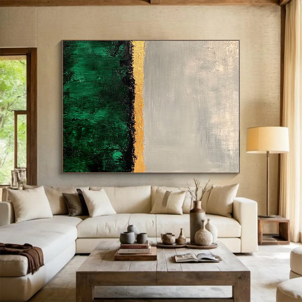 Landscape - Inspired Abstract Painting with Earthy Tones WINK819