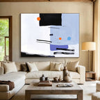 Playful Abstract Forms Painting with Whimsical Creativity WINK158