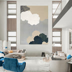 Cloudy Sky Composition Minimalist Abstract Painting GAB0301