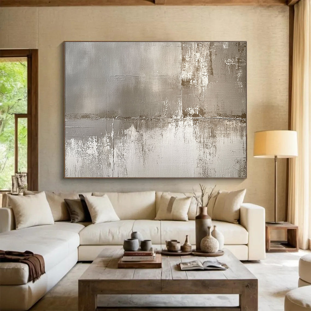 Textured Gray Abstract  Industrial Chic ABS037