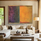 Color - Block Abstract Painting with Soft Gradients WINK837
