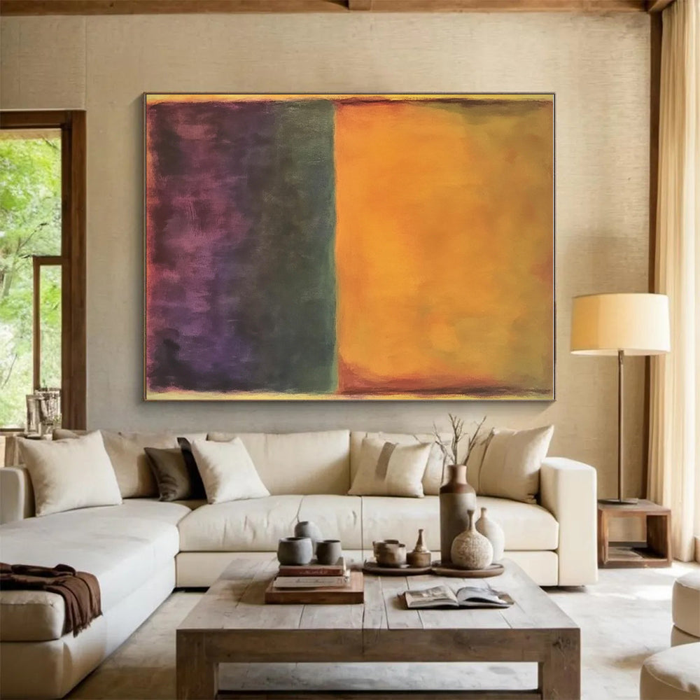 Color - Block Abstract Painting with Soft Gradients WINK837