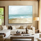 Minimalist Sea - Sky Abstraction Abstract Painting ABS136