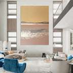Minimalist Landscape Abstract Painting of Subtle Beauty GAB0113