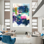 Music - Themed Abstract Painting for Creative Music Studios GAB1043
