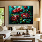 Sea Wave Power Abstract Painting for Nautical - Themed Home Theaters YHT306