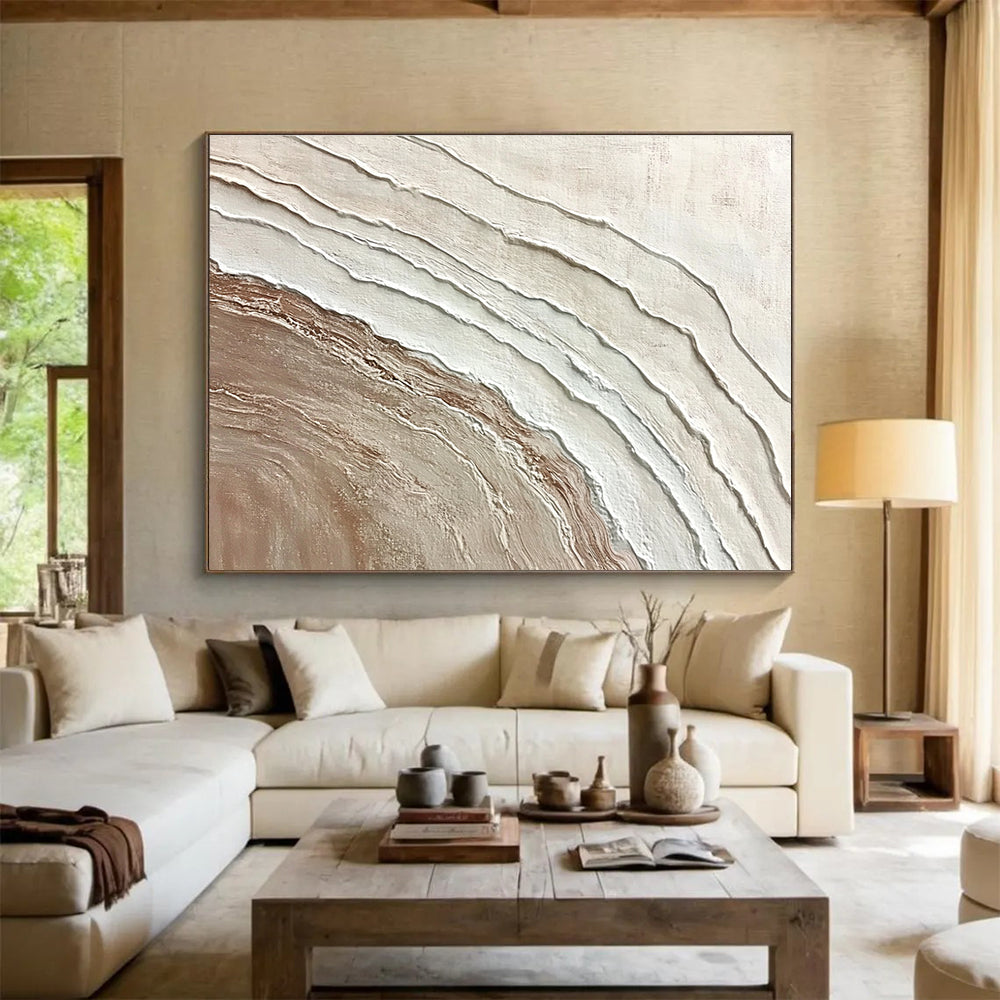 Textured Neutral Waves  Tactile Tranquility ABS040