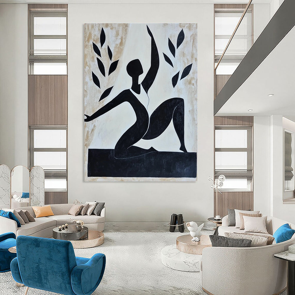 Big Custom-Fit Abstract Wall Art for Hallway & Entryway GAB0439