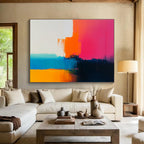 Vibrant Color - Block Abstract  Bold Contemporary Impact ABS079