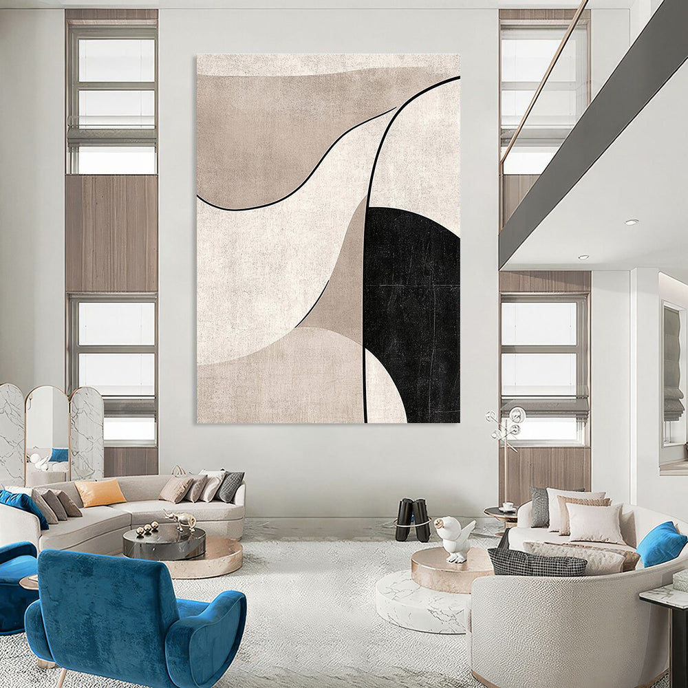 Minimalist Geometric Shapes - Modern Abstract Art GAB0502