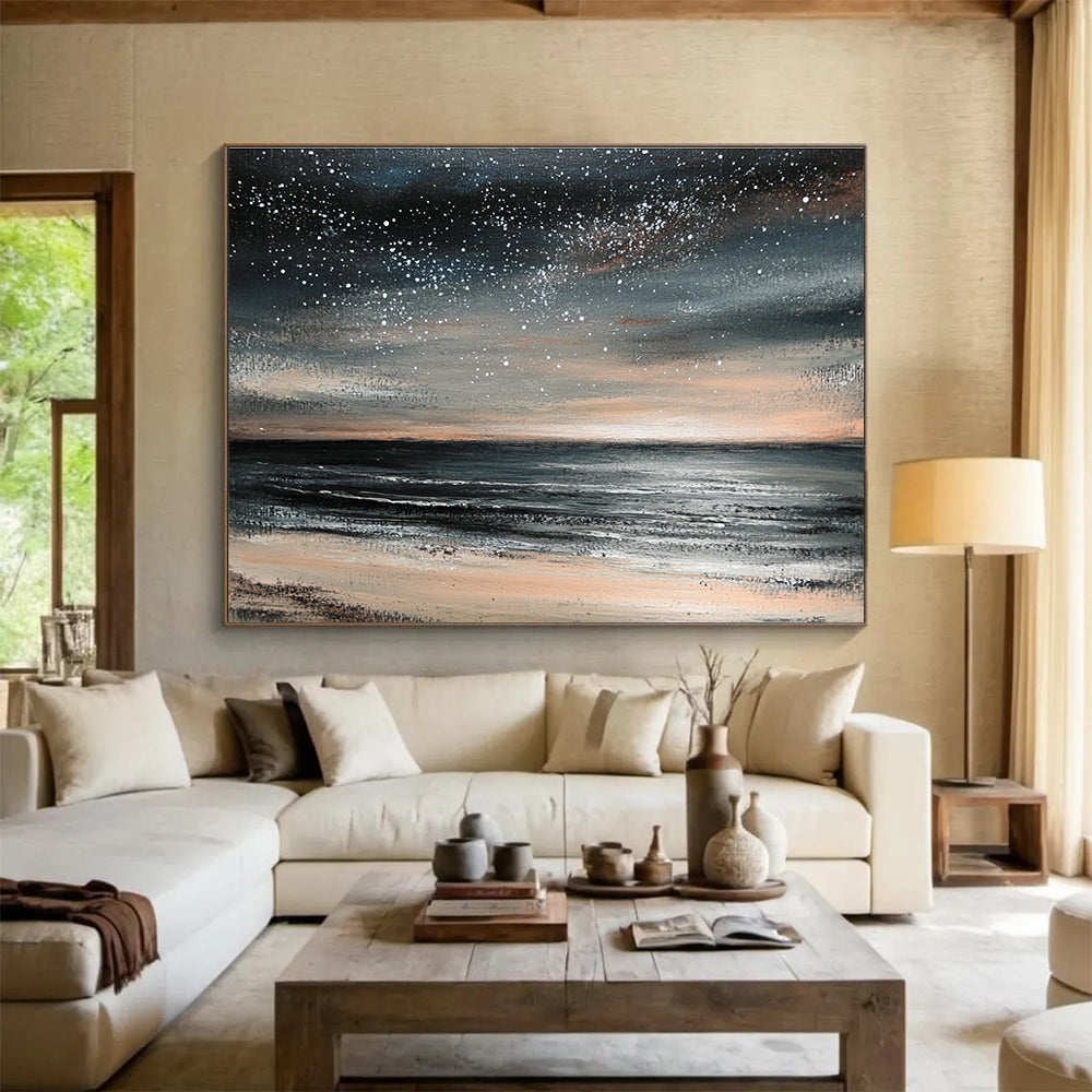 Starry Night Over the Sea  Mystical Skies ABS119