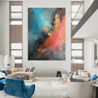 Celestial - Inspired Color - Blend Abstract Painting for Luxury Spas GAB0879