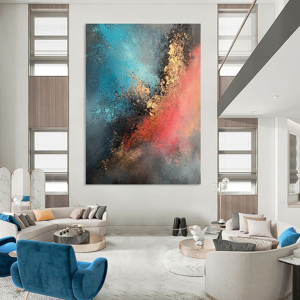 Celestial - Inspired Color - Blend Abstract Painting for Luxury Spas GAB0879