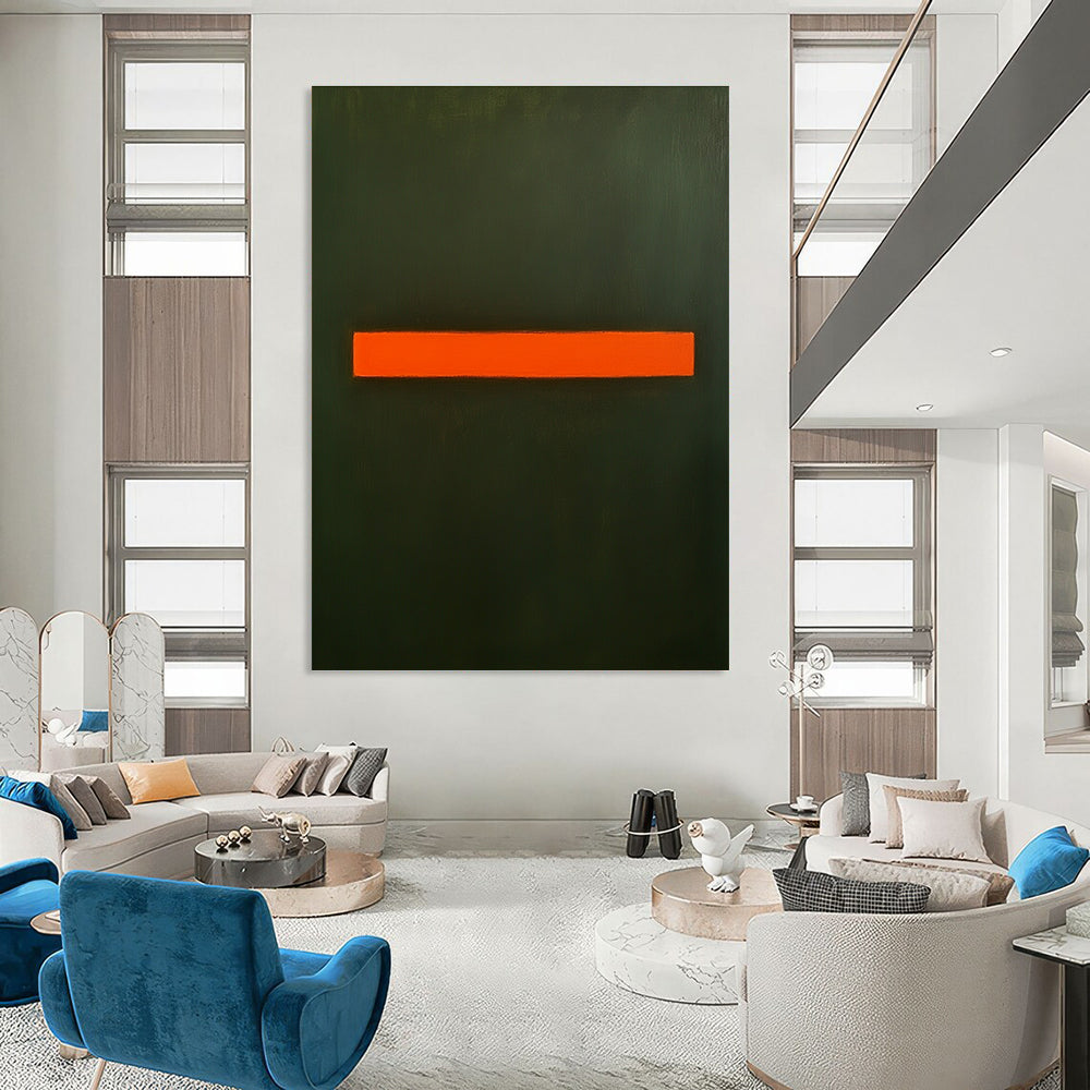 Bold Color Block Art Abstract Painting for Contemporary Spaces GAB1394