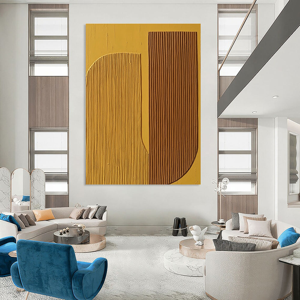Textured Geometric Shapes - Minimalist Abstract Art GAB0428