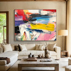Bold Color Abstract - Chaos and Harmony ABS029