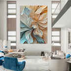 Abstract Floral Forms - Intricate Textured Abstract Art GAB0429