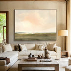 Vast Field Abstract Painting for Country - Style Living Rooms YHT121