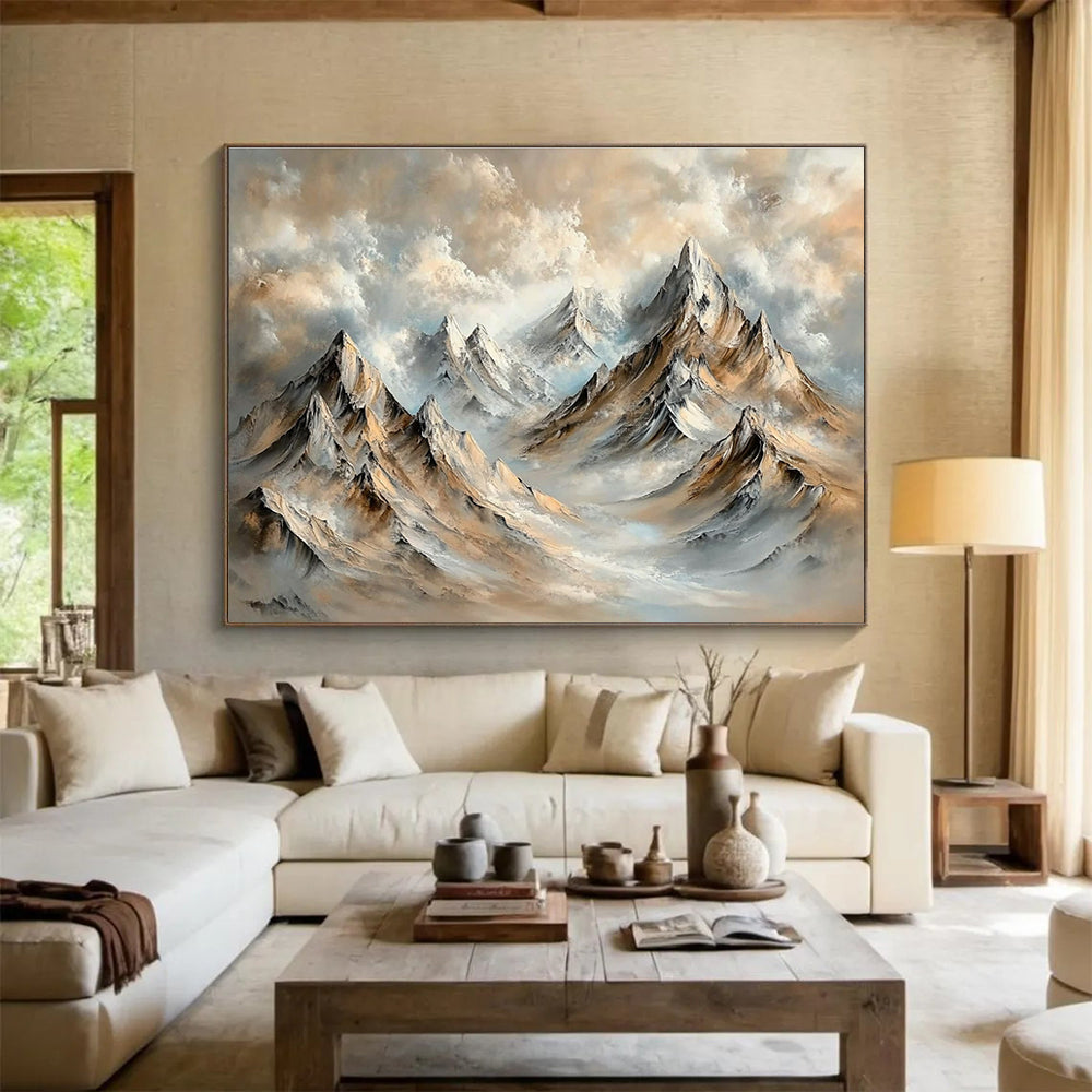 Majestic Mountain Landscape  Epic Natural Grandeur ABS077